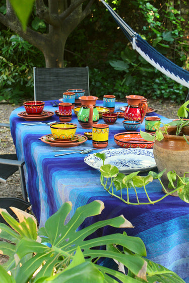 Terracotta Color Dish Collection table set from Cactus Canyon Ceramics